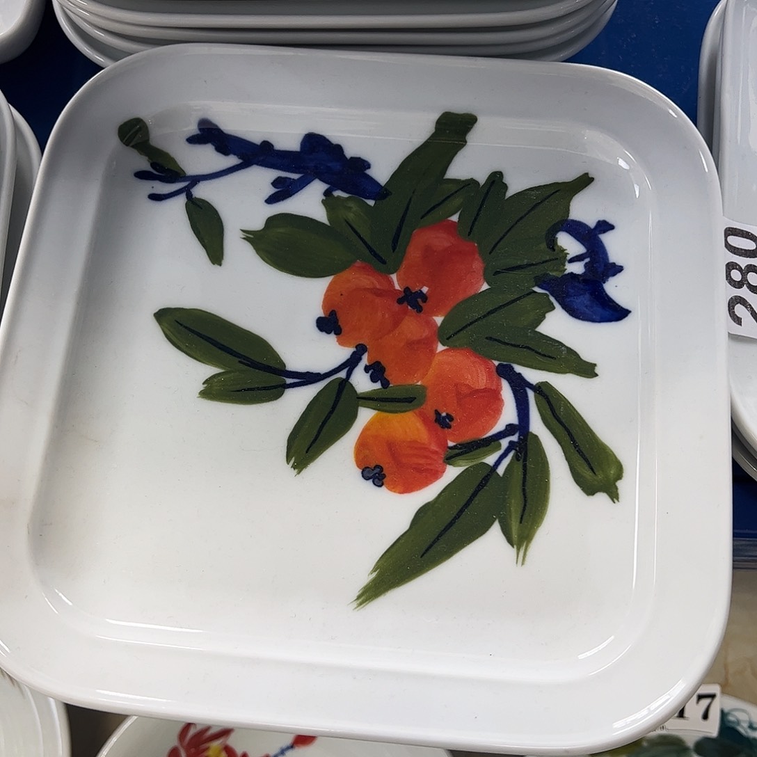 瓷片景德镇陶瓷手工手绘制作