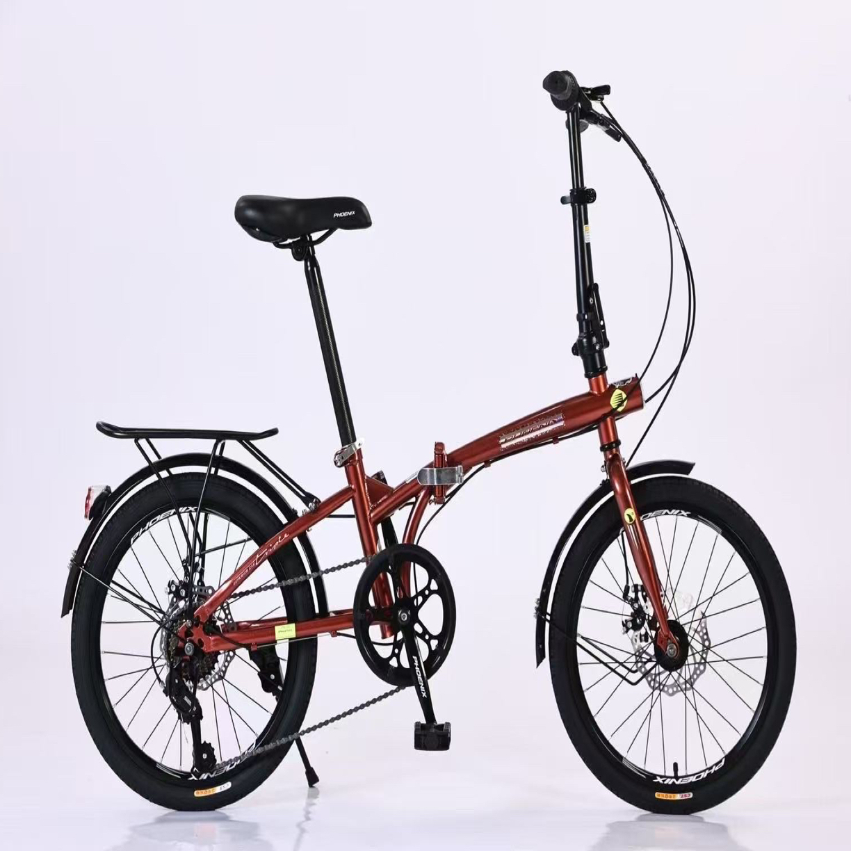 20英寸折叠自行车变速超轻便携成人学生男女式通勤代步单车