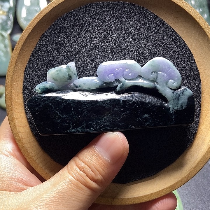 翡翠颈饰未镶嵌缅甸a货