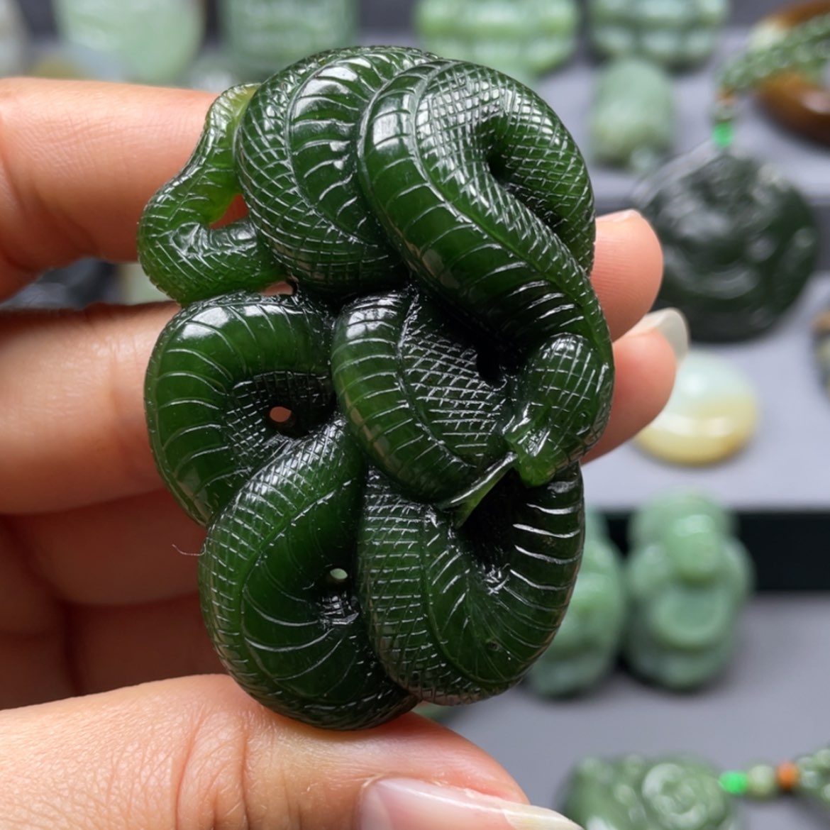 【闪购商品】和田玉吊坠未镶嵌