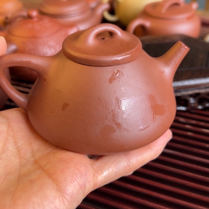 紫砂茶案紫泥子冶150cc