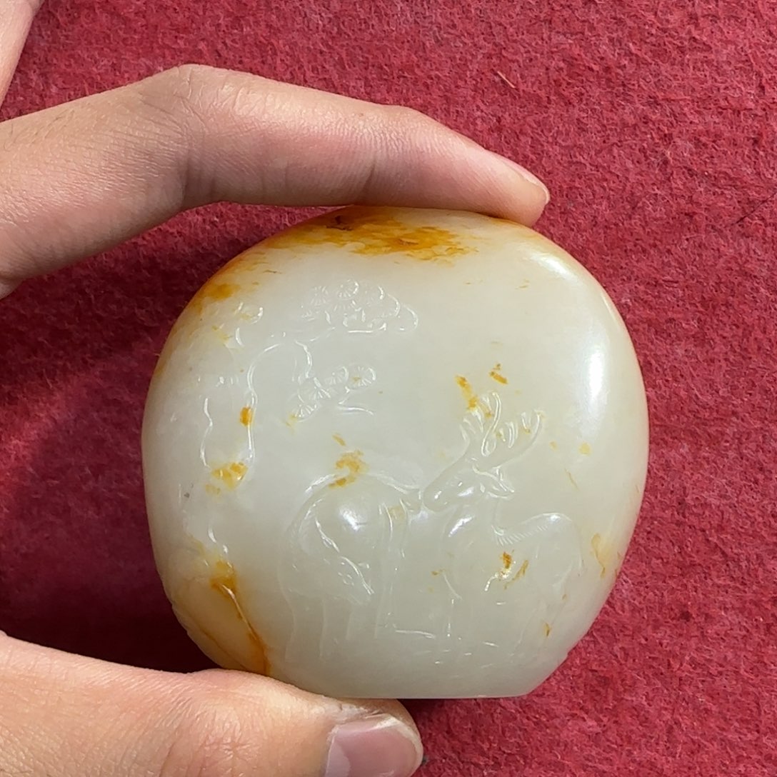 和田玉挂件未镶嵌