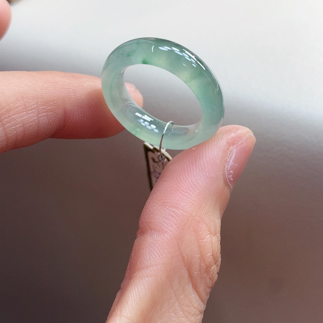 翡翠戒指未镶嵌14号