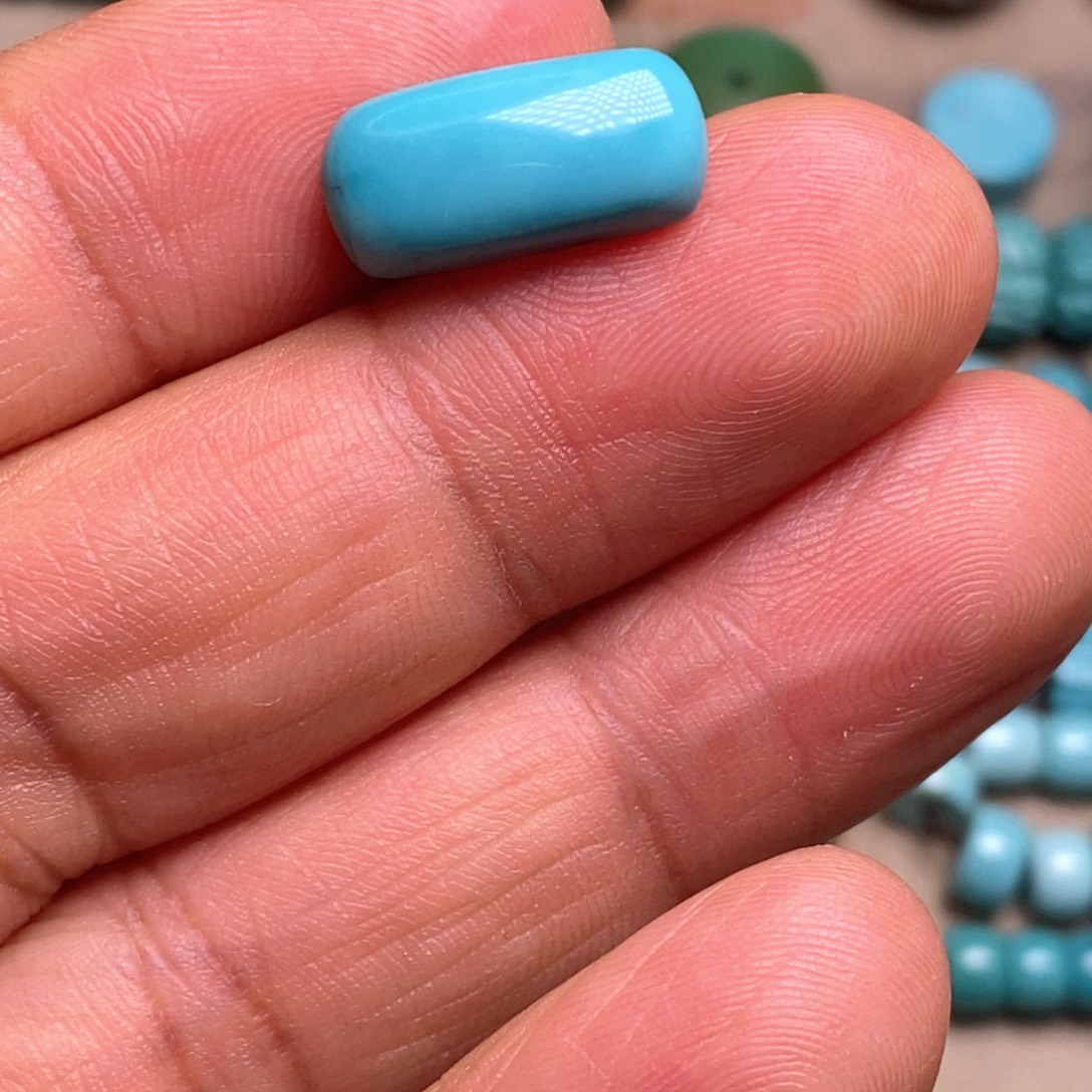 绿松石未镶嵌挂件