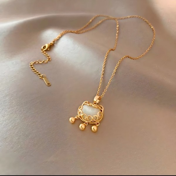 国风平安锁项链时尚百搭款式ZD0023