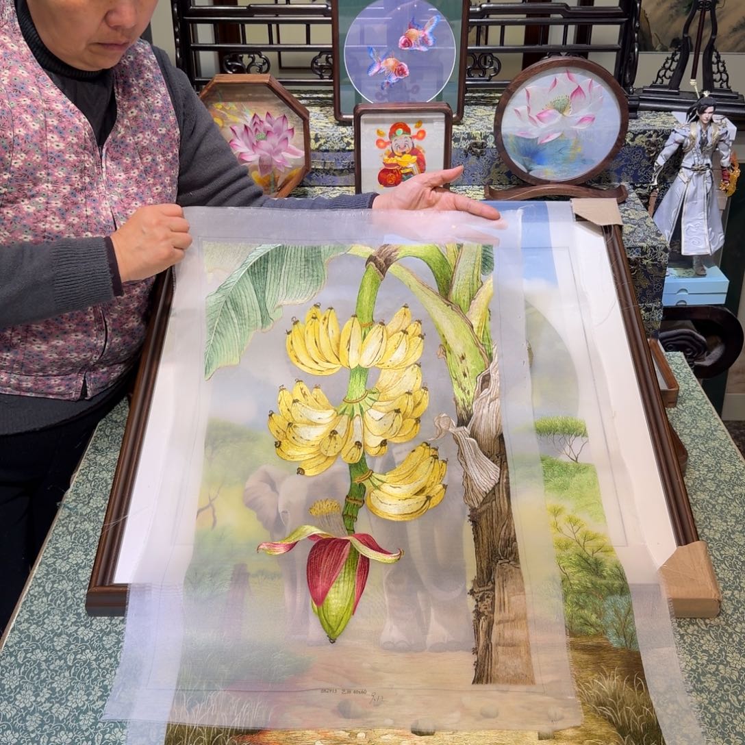 刺绣手工苏绣工艺