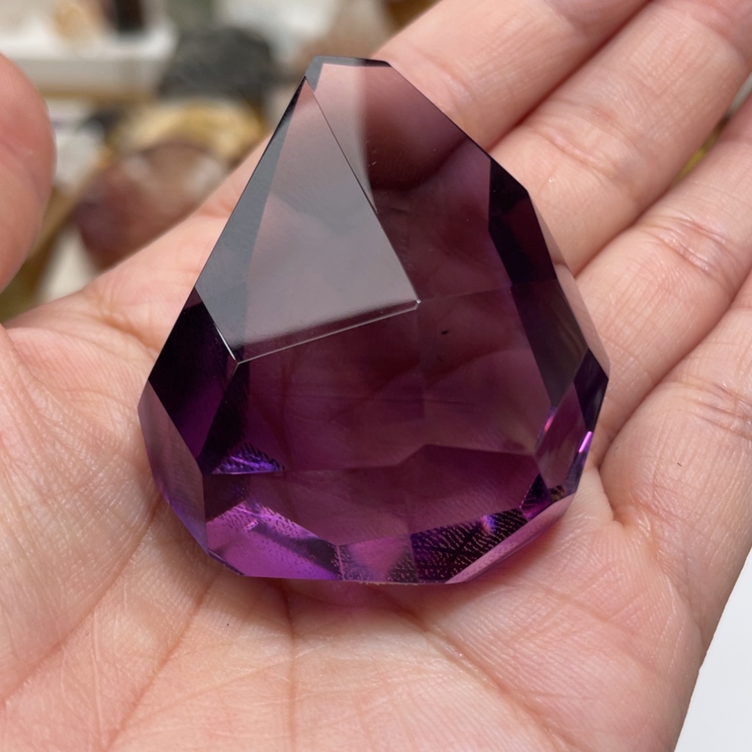 水晶颈饰未镶嵌凯*定制