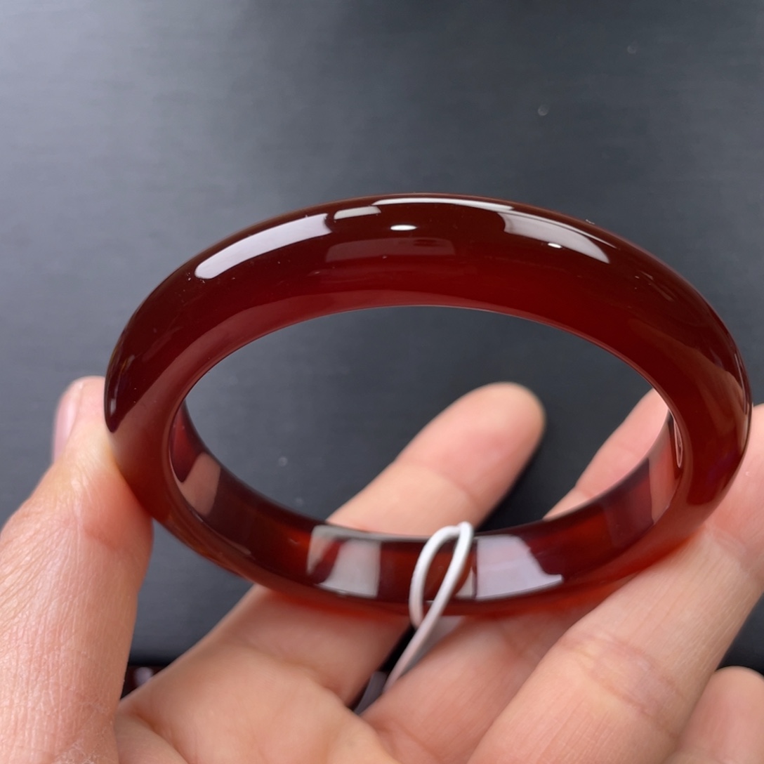 玛瑙/玉髓未镶嵌手镯57圈