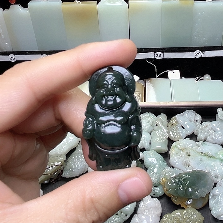 和田玉颈饰未镶嵌ε****