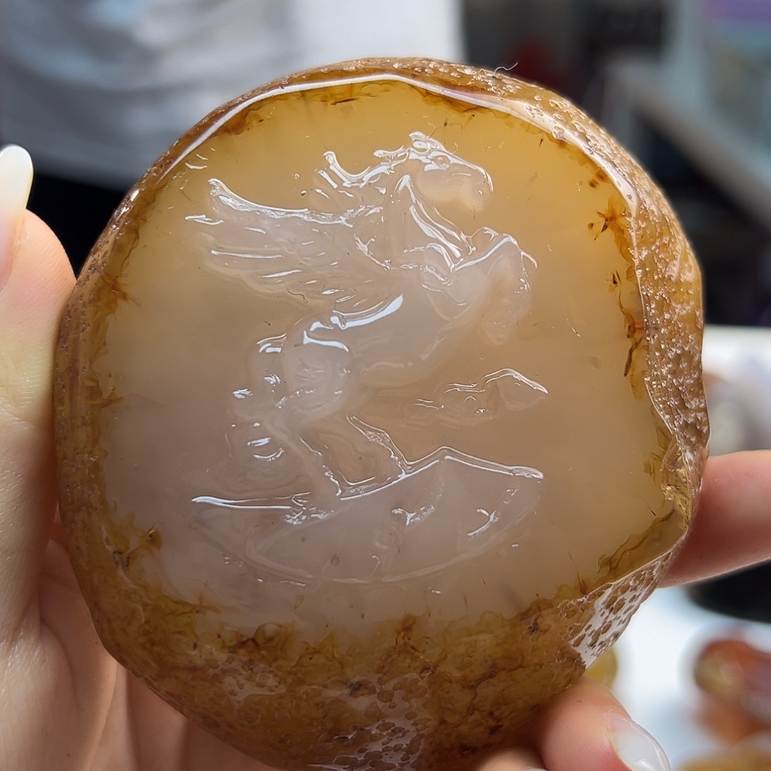 玛瑙/玉髓未镶嵌吊坠(不含链)