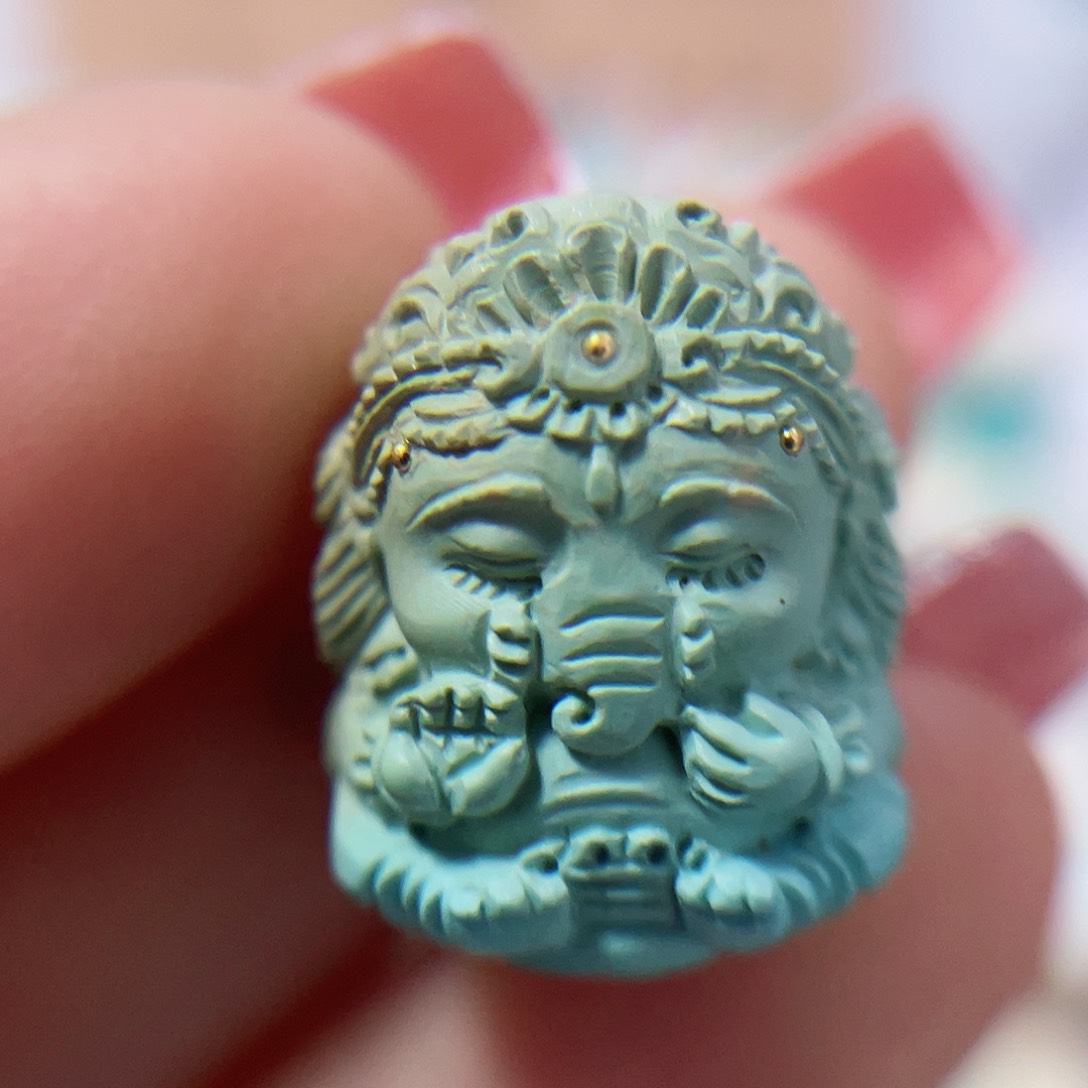 绿松石珠宝奇石未镶嵌