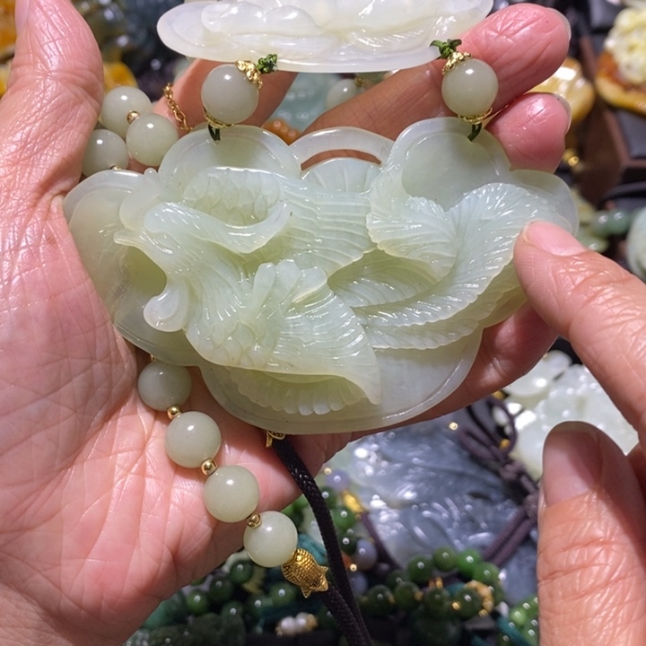 岫玉岫玉吊坠未镶嵌