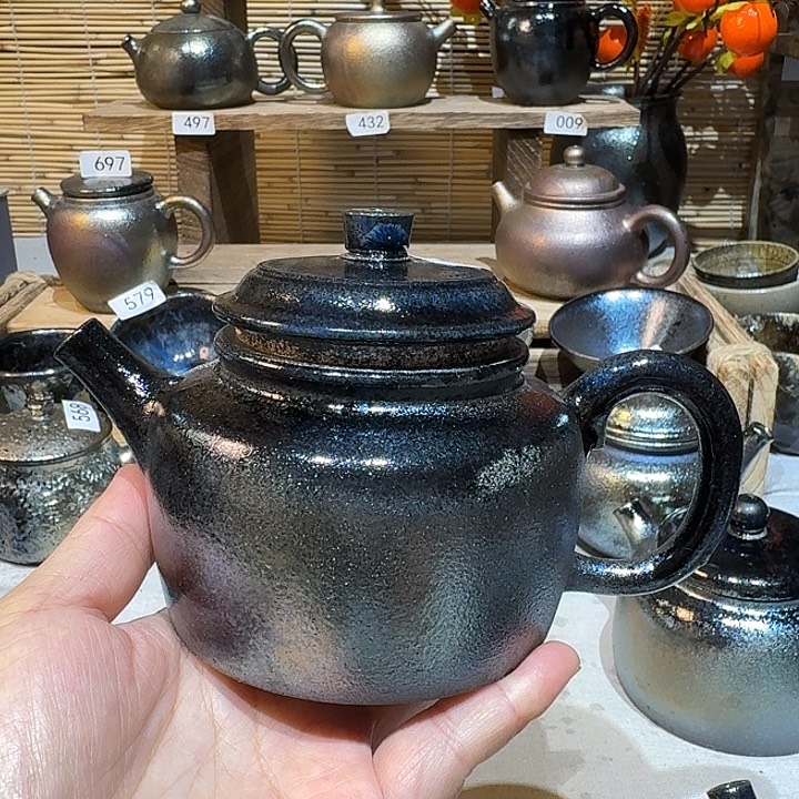 南***⸝壶建水紫陶紫泥柴烧壶