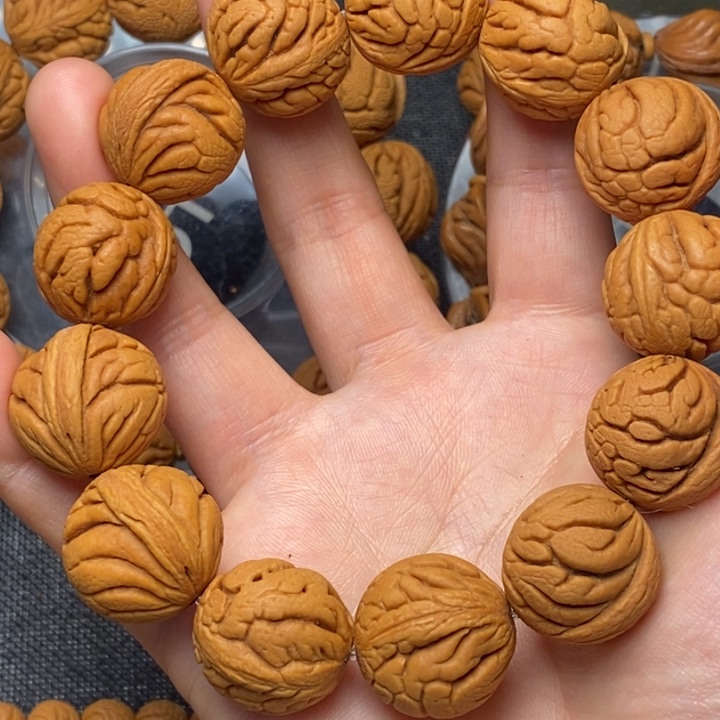 桃核吊坠秦岭山野生桃核