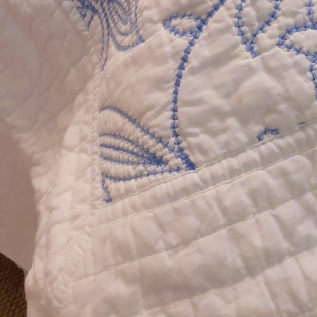 棉挚爱蓝色标准四件套