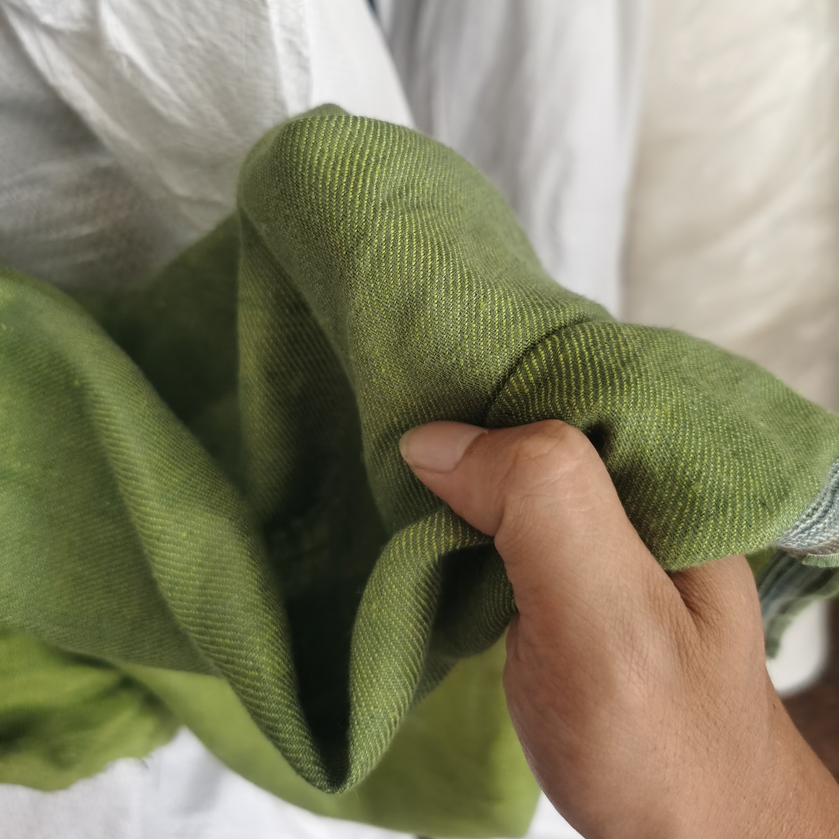 直播间链接环保水洗酵素洗亚麻苎麻棉麻色织麻舒适透气抑菌