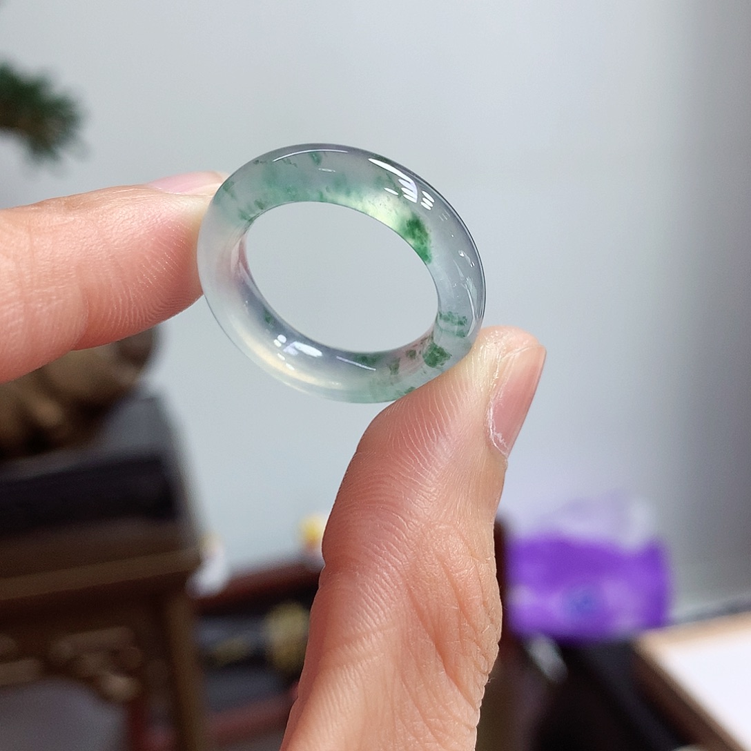 未镶嵌戒指翡翠18号