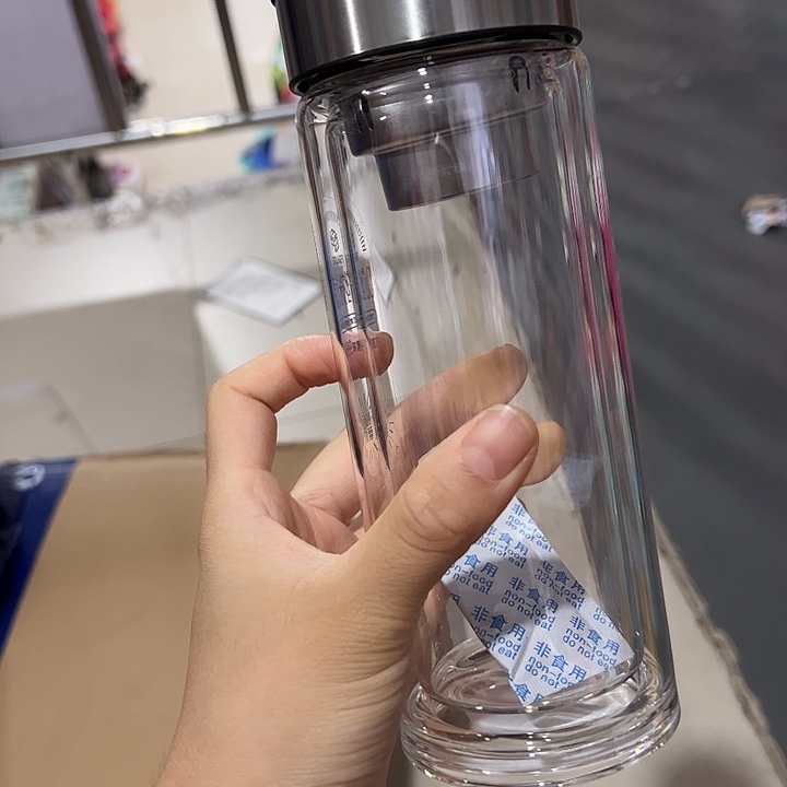 抗菌呗本色玻璃杯340340340本色玻璃杯➕杯套