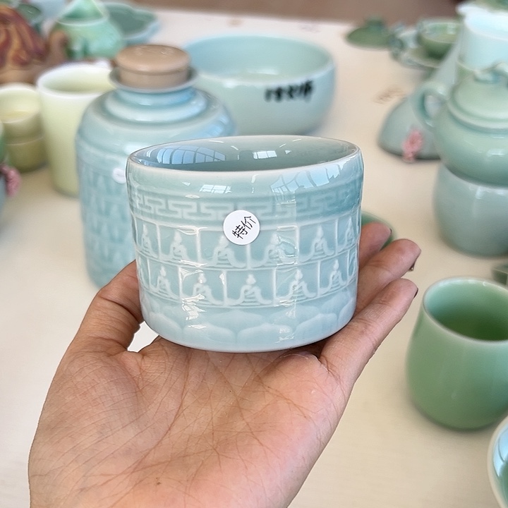 小米茶器龙泉青瓷