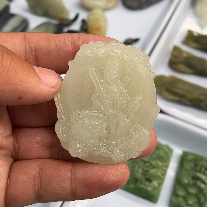 和田玉挂件未镶嵌