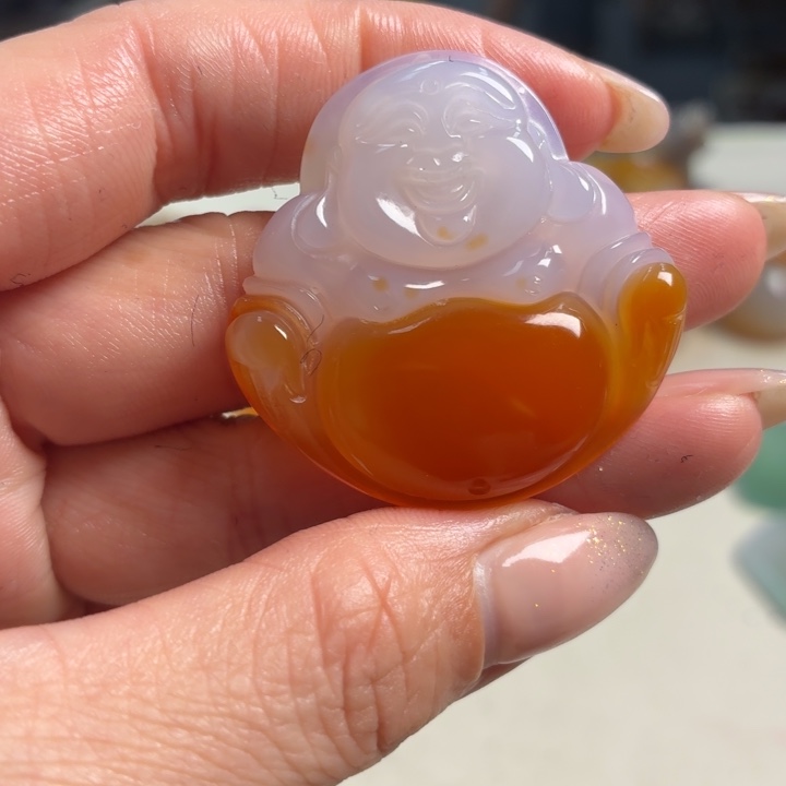 玛瑙/玉髓未镶嵌吊坠(不含链)