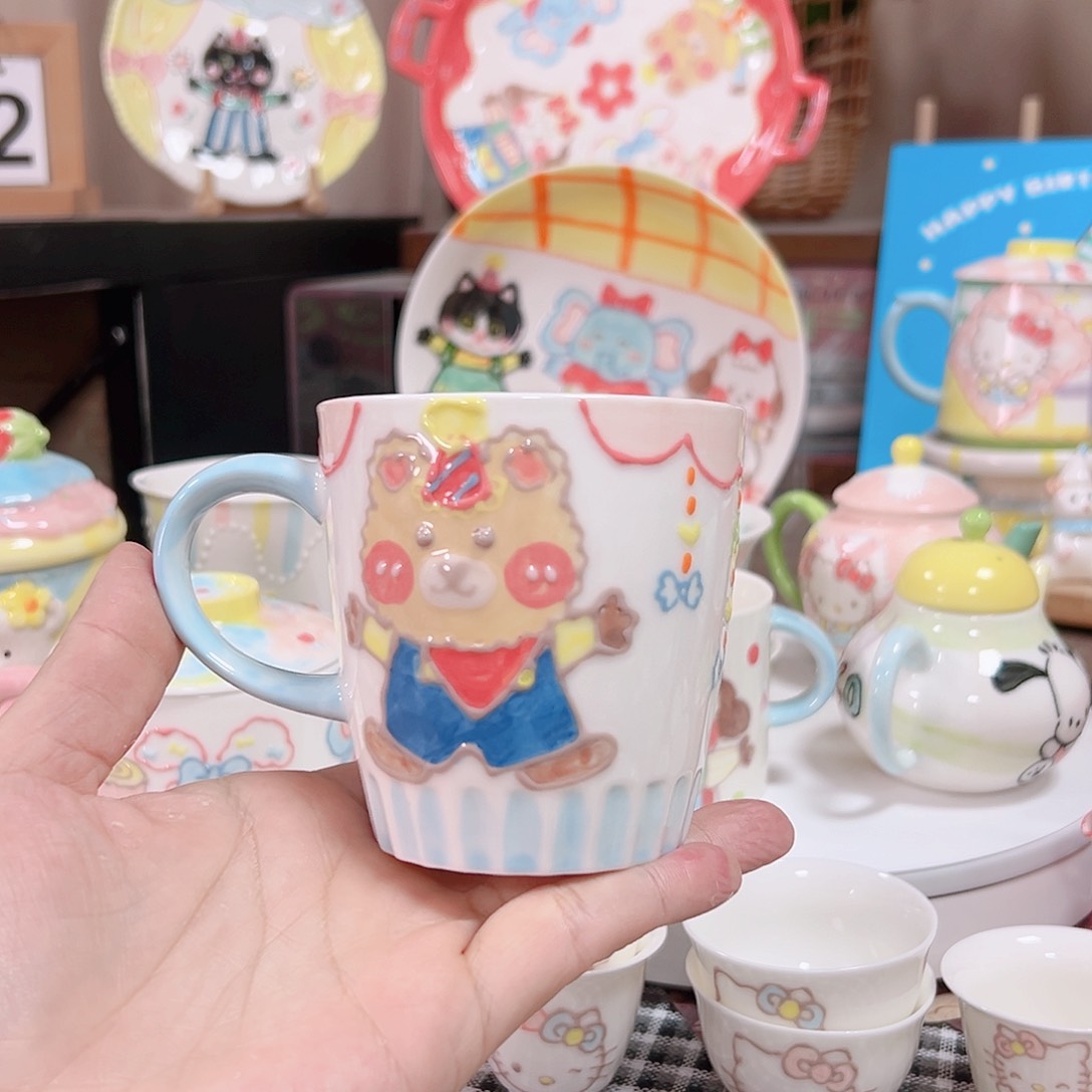 可爱陶瓷高温手作