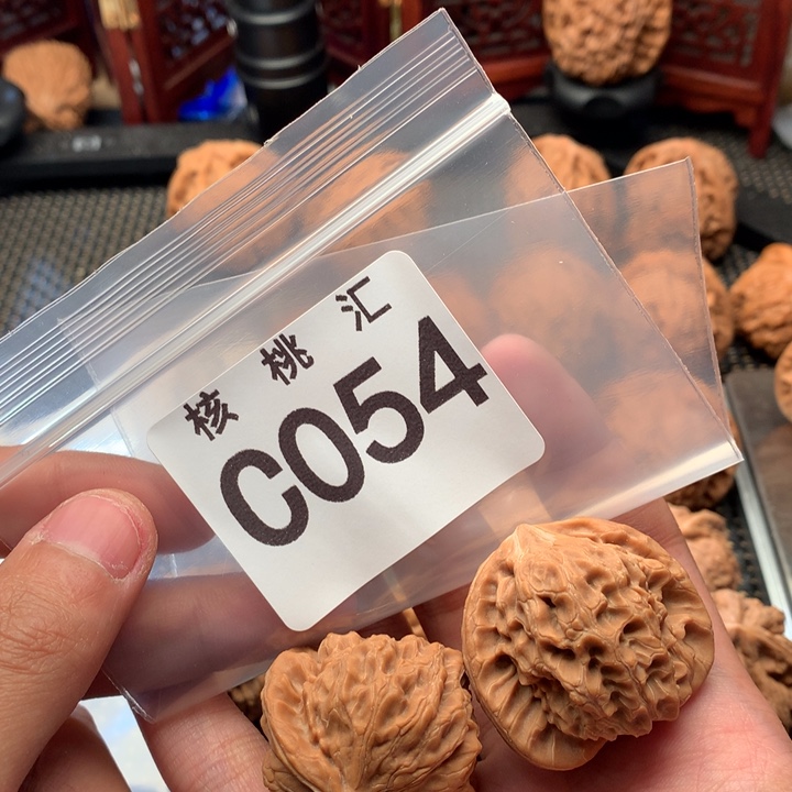 吊坠文玩核桃白蛇骨