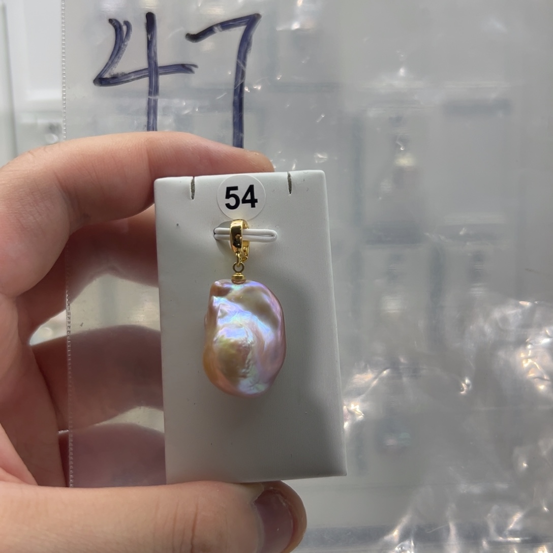 颈饰合金淡水珍珠