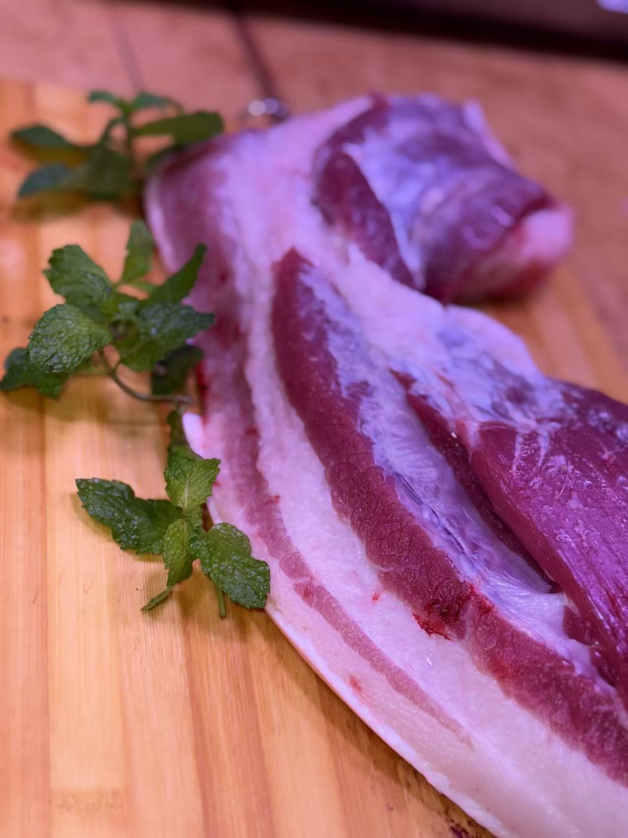 农家黑土猪新鲜五花肉京东空运