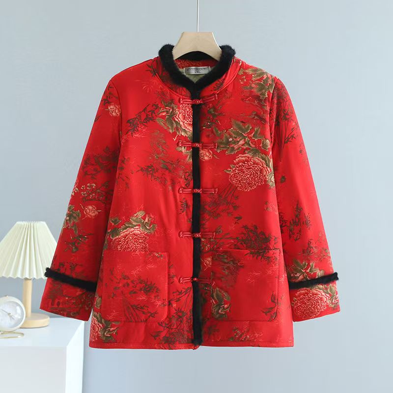 【国韵牡丹】国风棉袄
