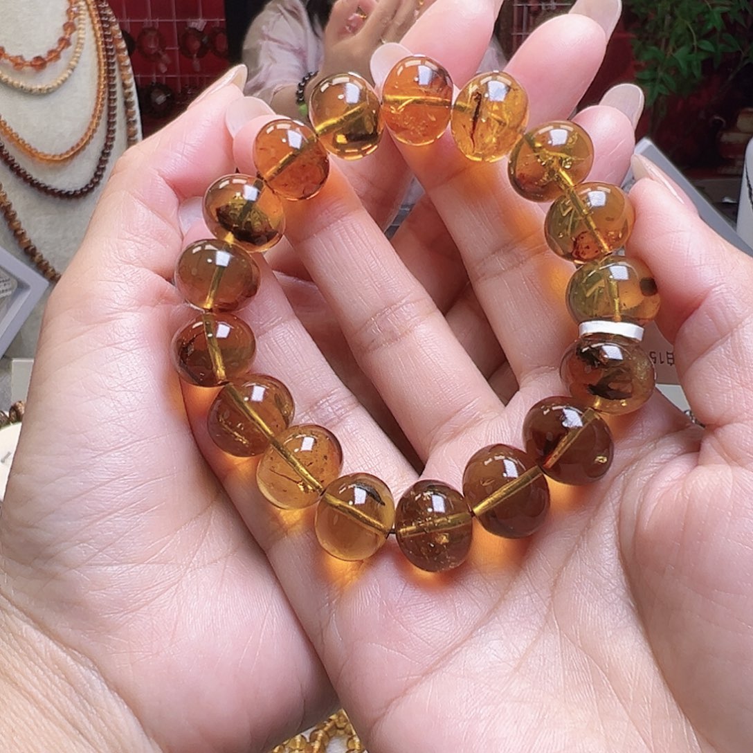 琥珀裸石未镶嵌༺****༻抚顺琥珀金珀15