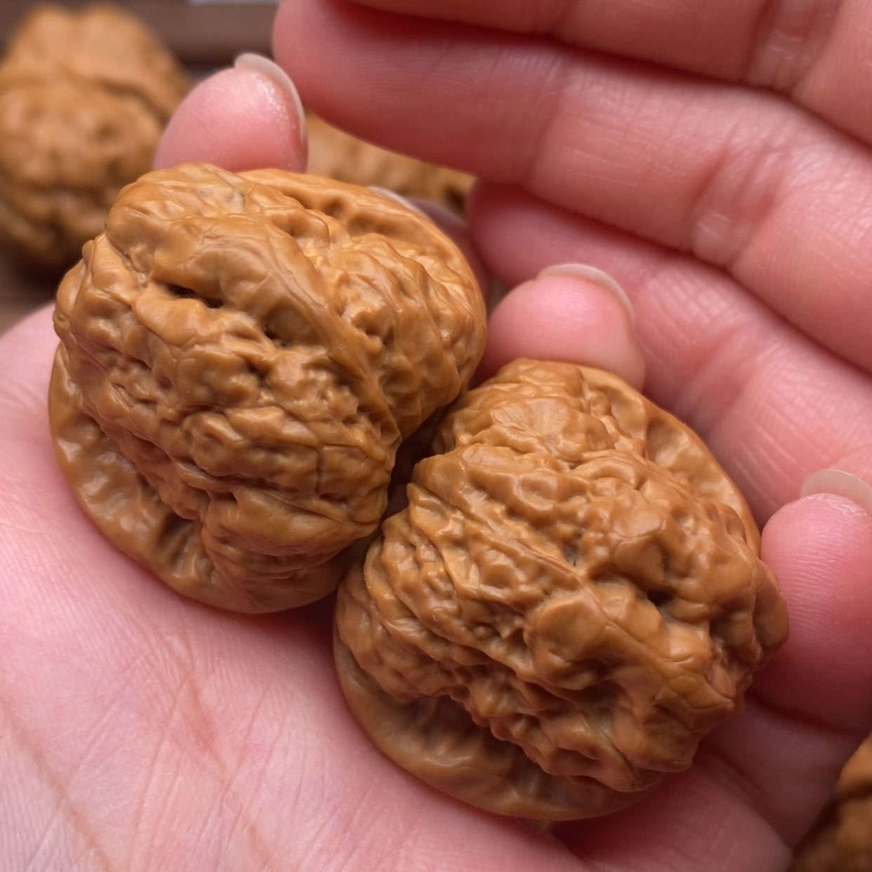 【闪购商品】文玩核桃把件边34左右