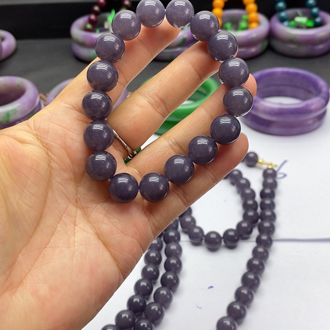 未镶嵌手串石英质玉