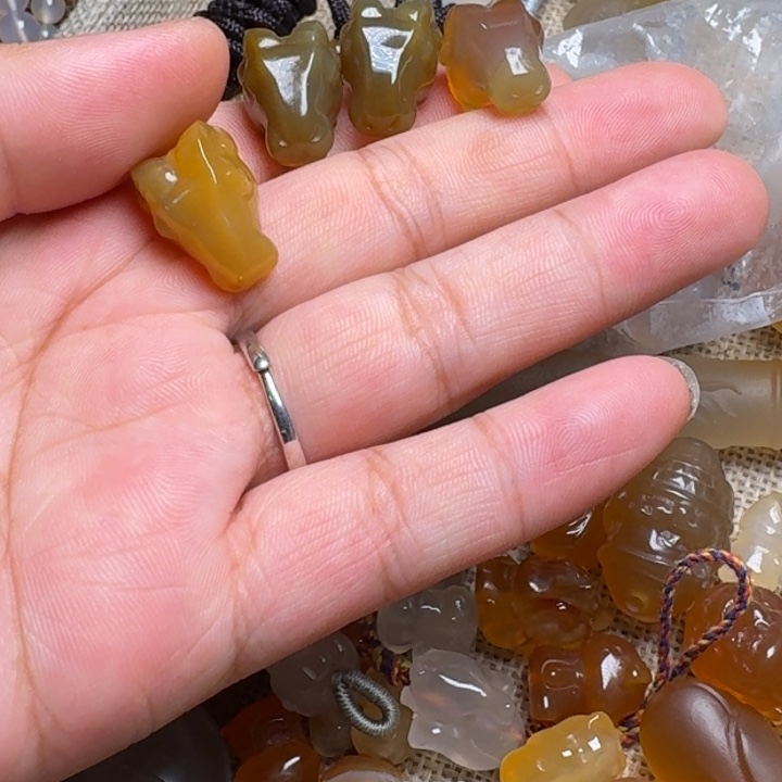 玛瑙/玉髓颈饰未镶嵌w*w466