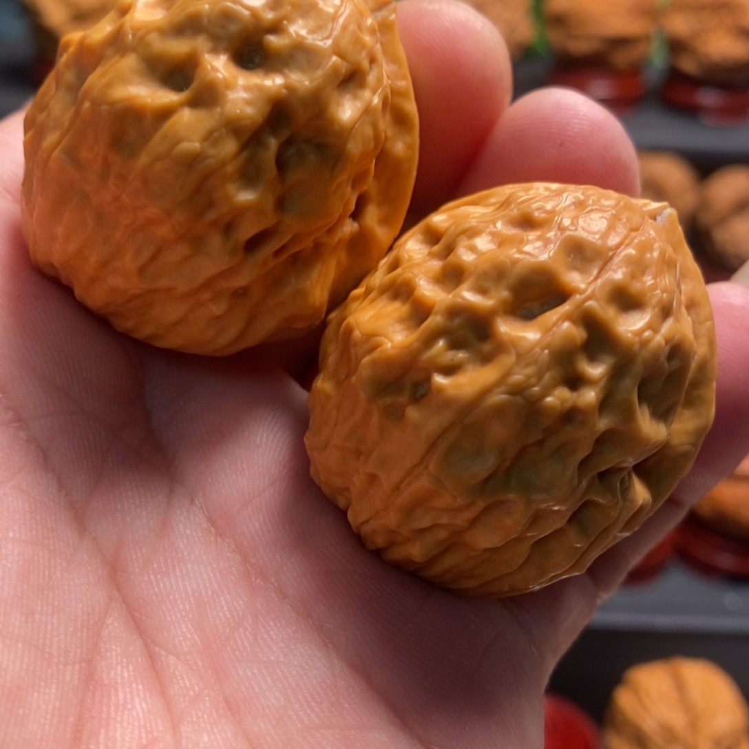 文玩核桃吊坠玄武金蟾47尺