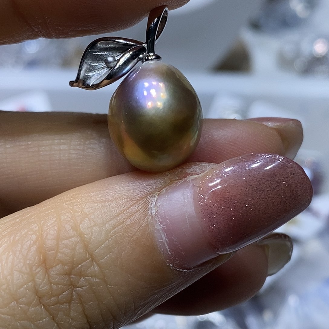 淡水珍珠耳钉未镶嵌