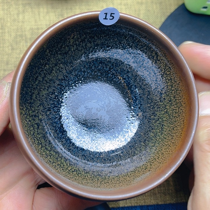 茶盏龙窑柴烧牛牛豪钵钵器型9口径