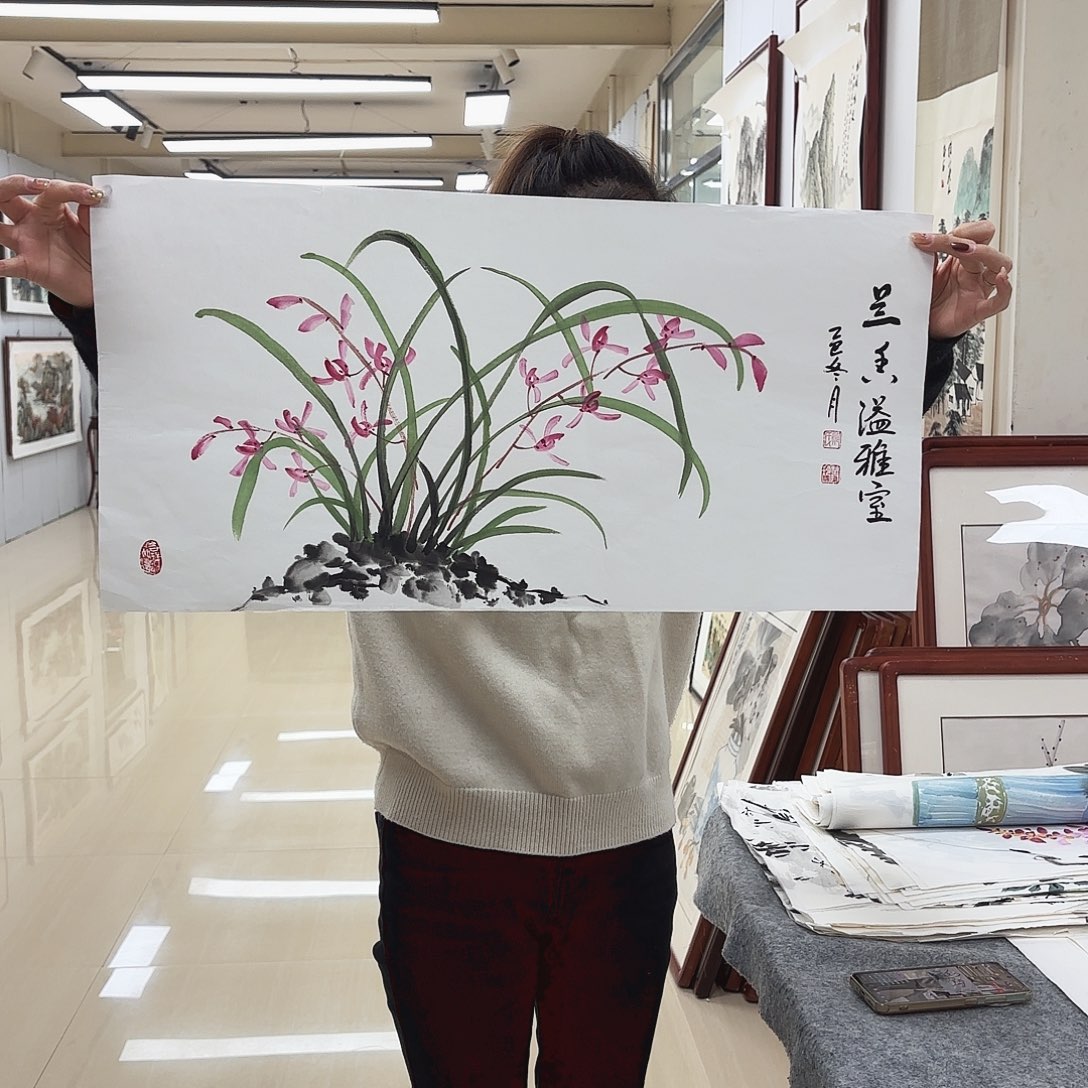 国画国画作品集一个由一位