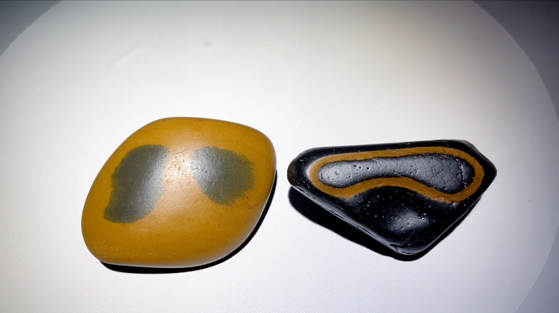 八一邕江石文字石右江石组合天然奇石