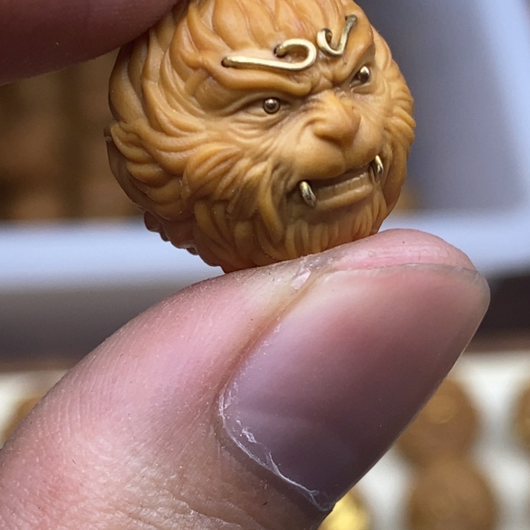 吊坠猴头核桃重工泰猴大圣