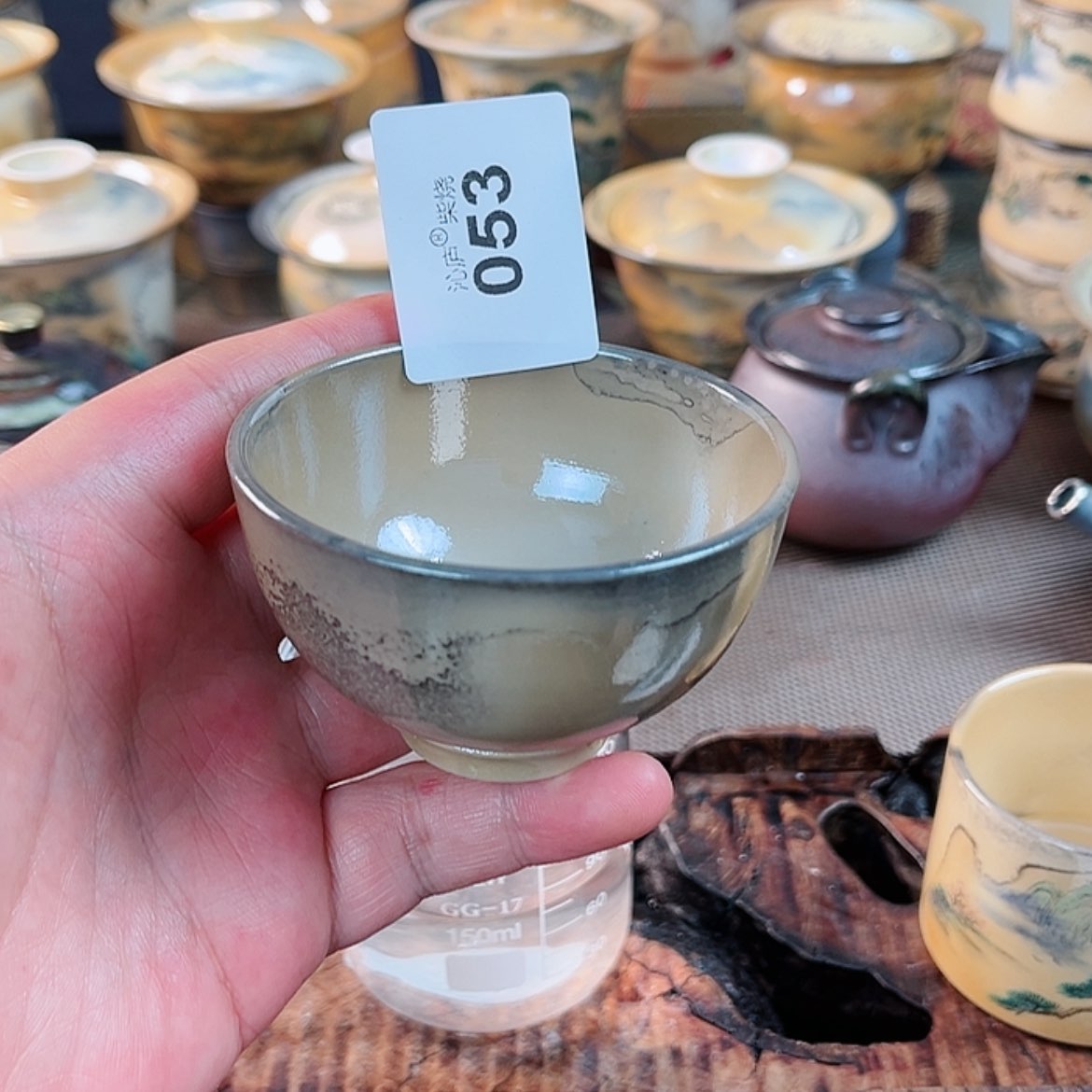 【闪购商品】平*郭沁庐柴窑古法柴烧全手工茶具