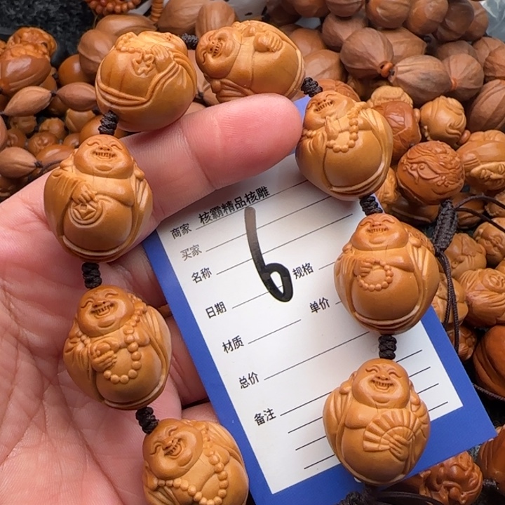 橄榄核手串做****灯橄榄核雕工艺手串