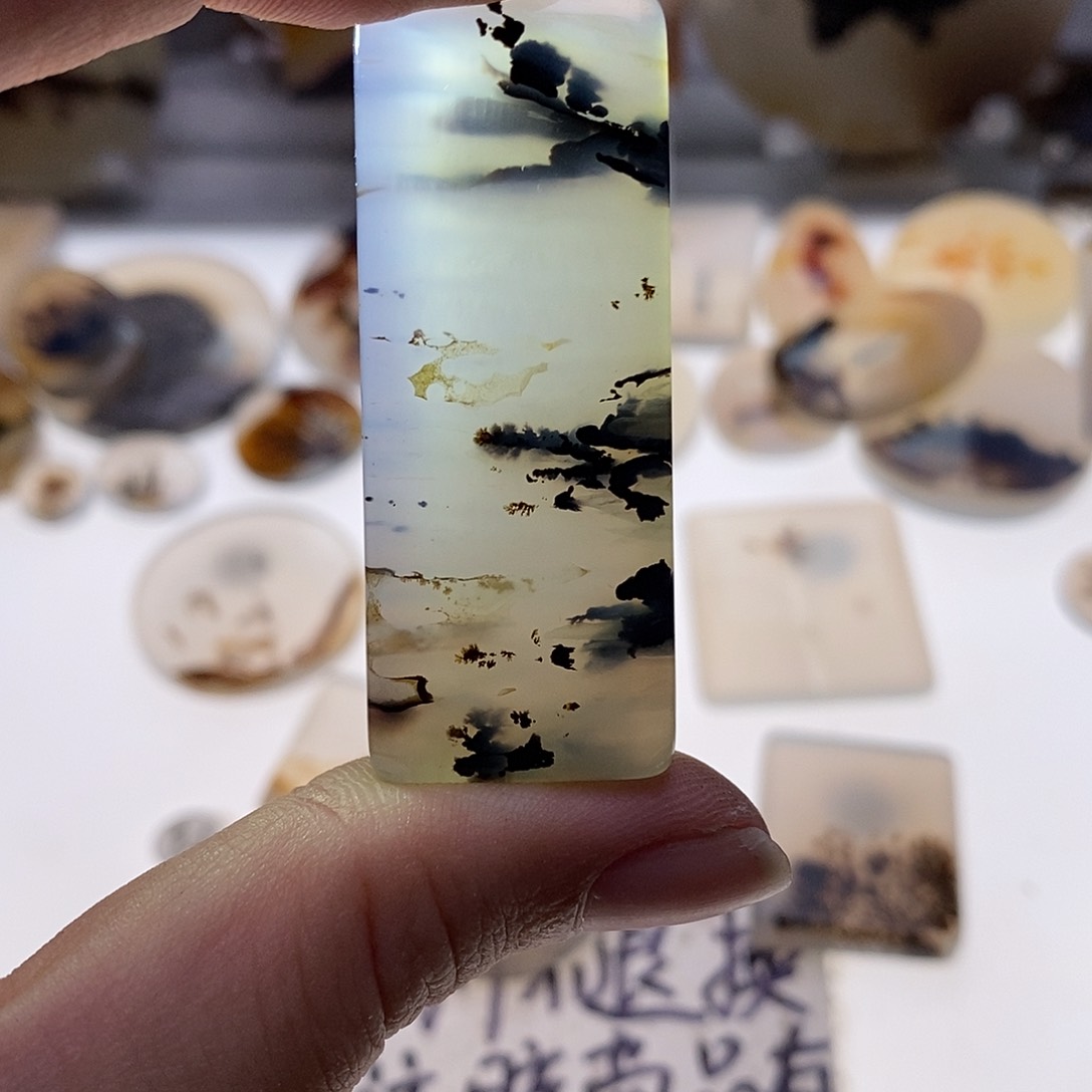 未镶嵌玛瑙/玉髓珠宝奇石