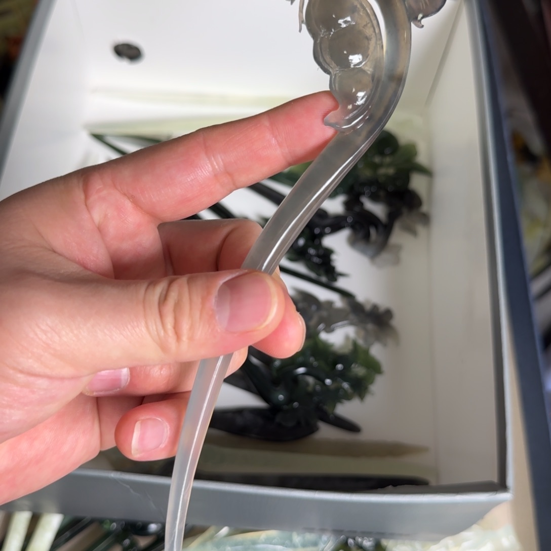 岫玉发饰未镶嵌明君玉簪就是好看