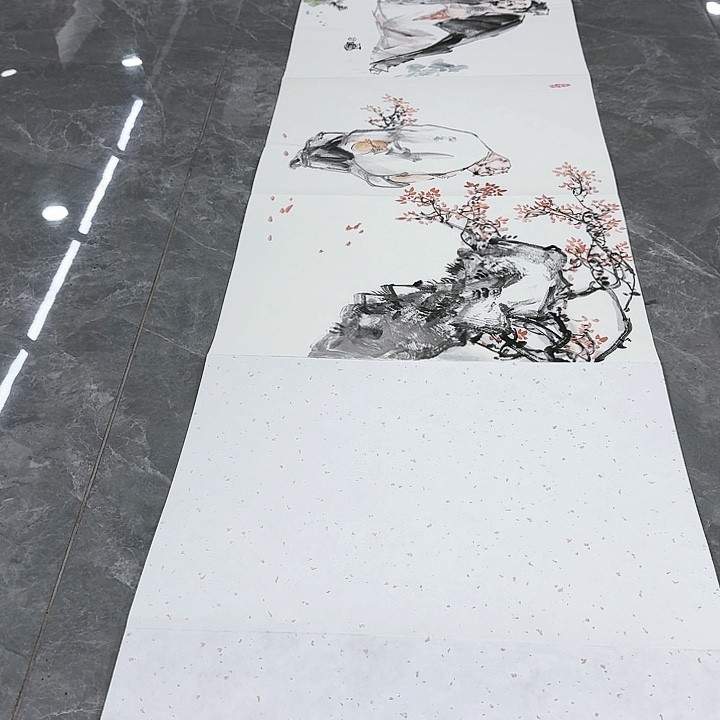 国画书法作品多次参加