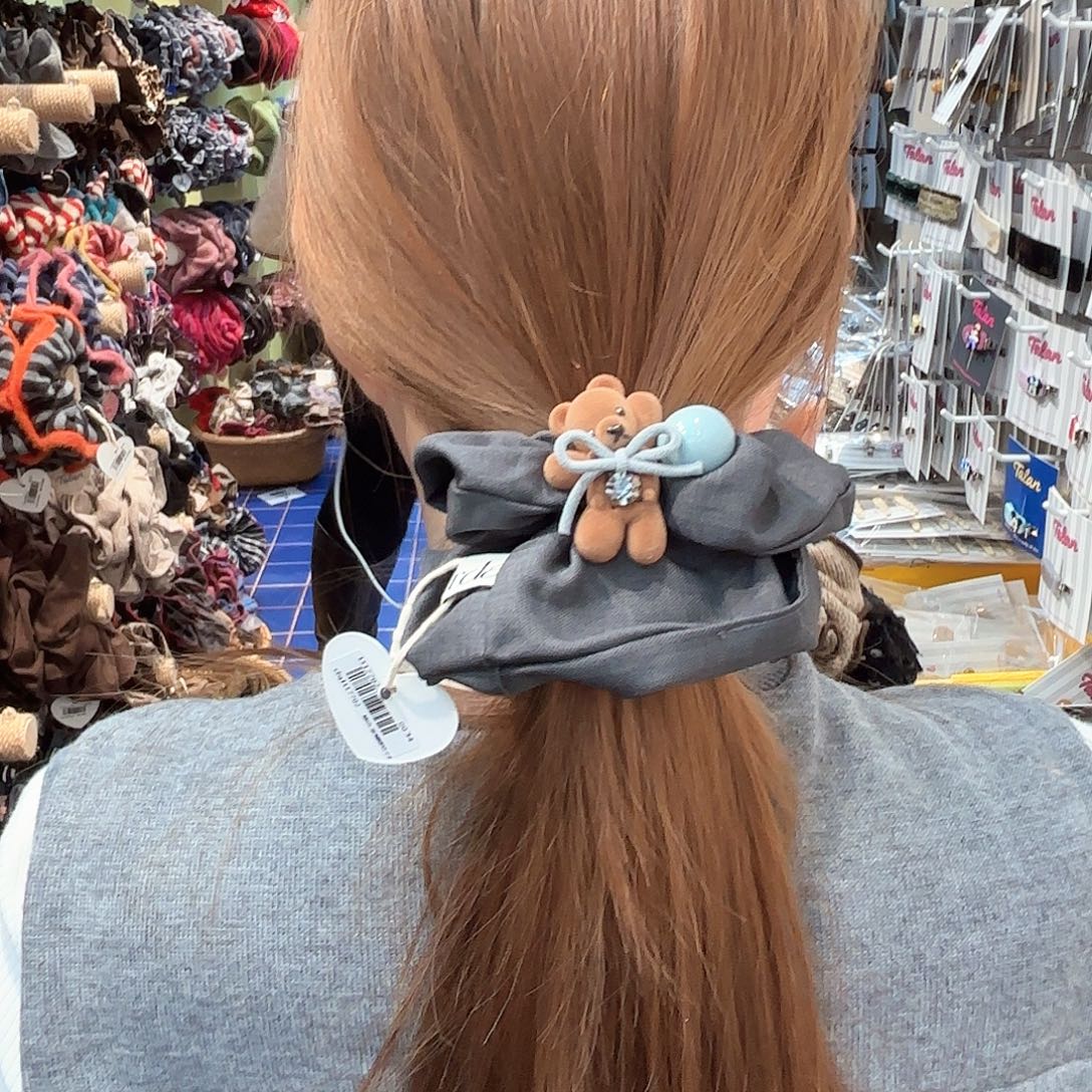 皮质铁合金发饰发夹