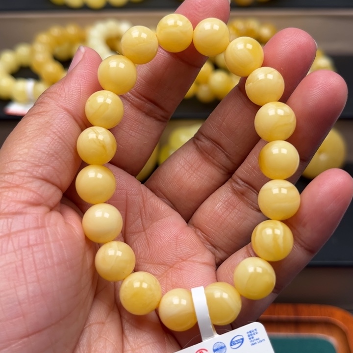 琥珀未镶嵌珠宝奇石M236号10+浓蜡妖花