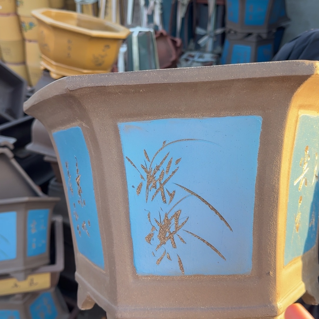 花盆紫砂口径33.21口径