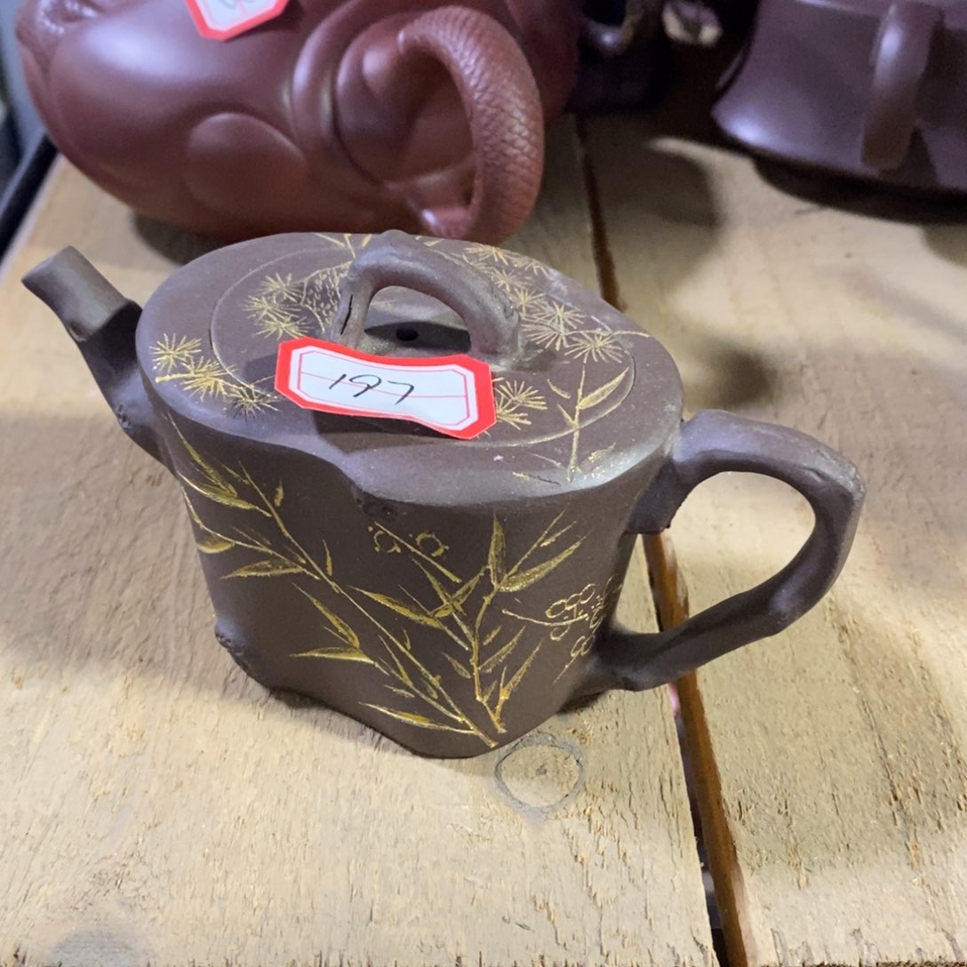 紫砂茶壶原矿手工235