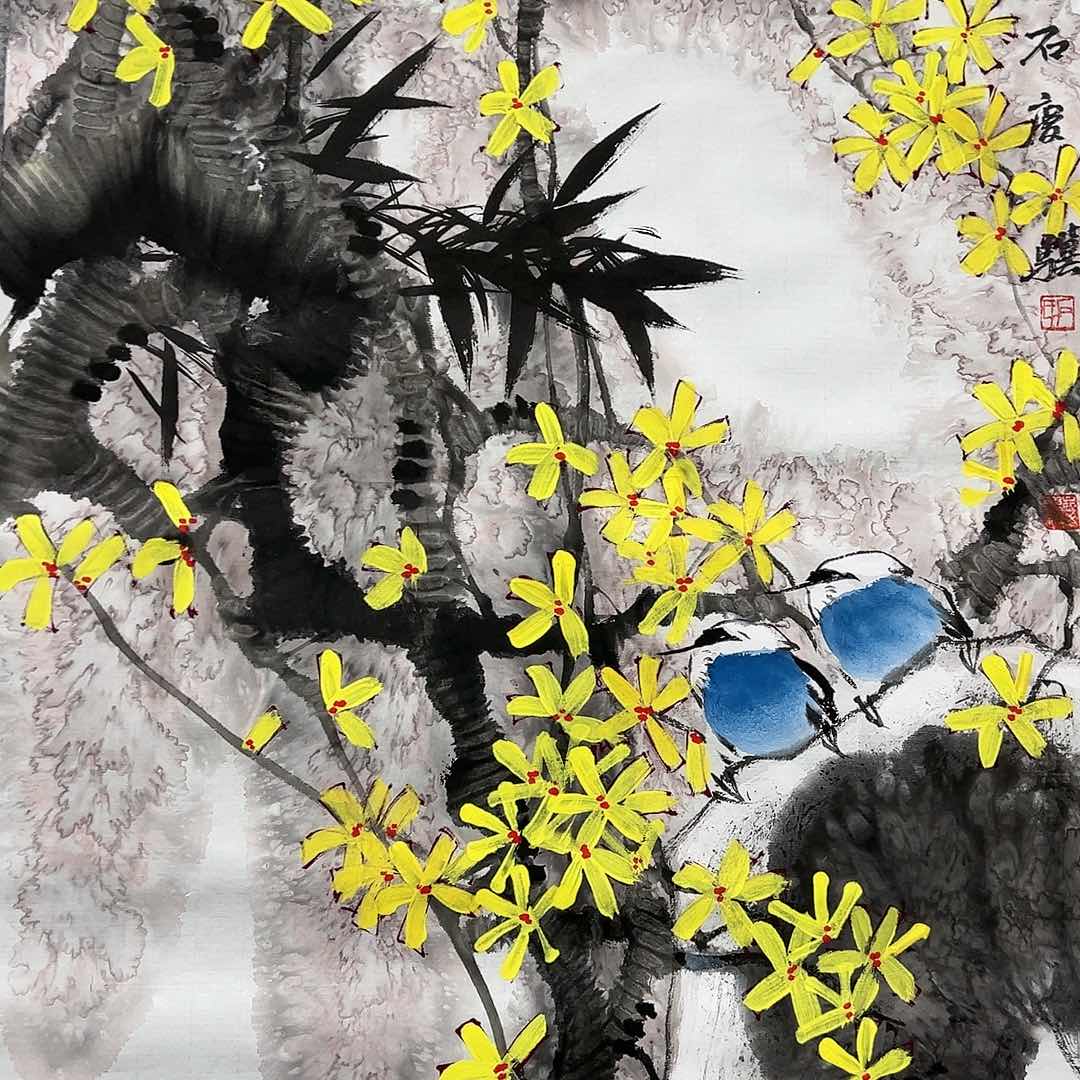 绘画用****8石庆骥国画作品